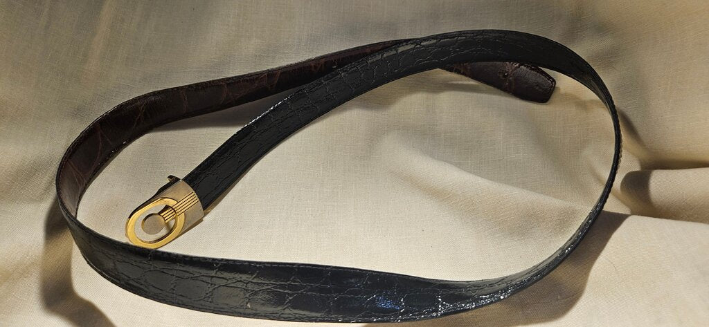 Stylish Crocodile Pattern Belt