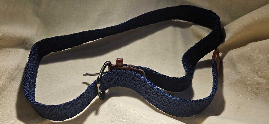 Braided Navy Belt