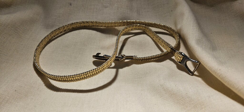 Gold Colored Zipper Pull Chain