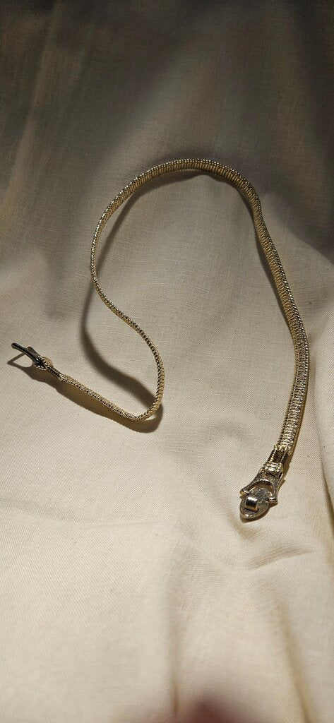 Gold Colored Zipper Pull Chain