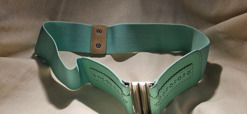 Stylish Mint Green Waist Belt