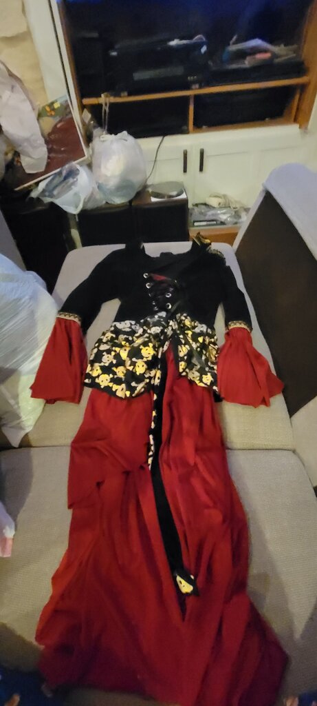 Girls Pirate Costume Dress