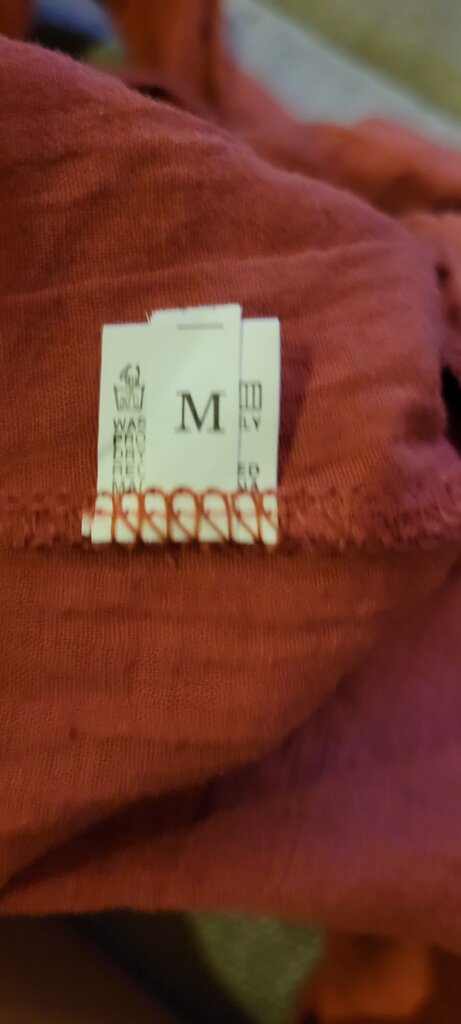 Red Lightweight Scarf
