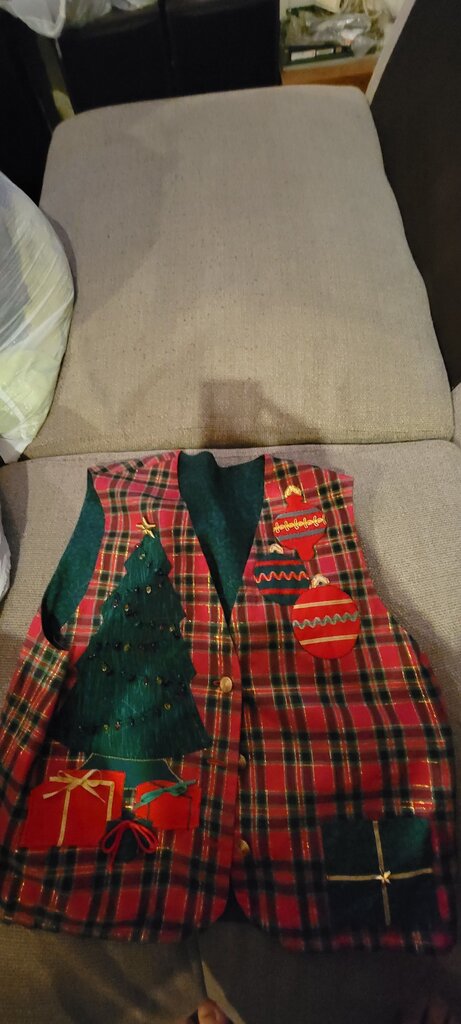 Christmas Themed Vest