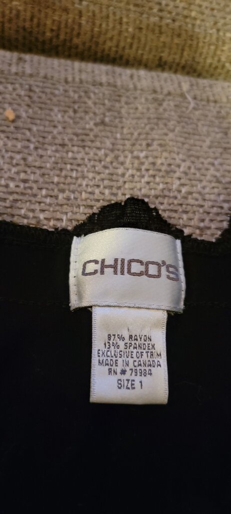 Chico's Black Top
