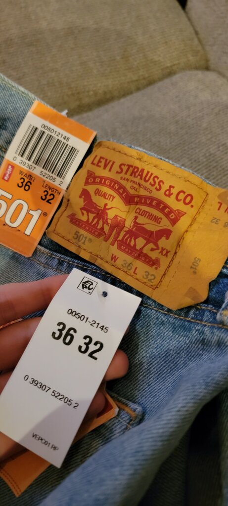 Levi's 501 Original Fit Jeans