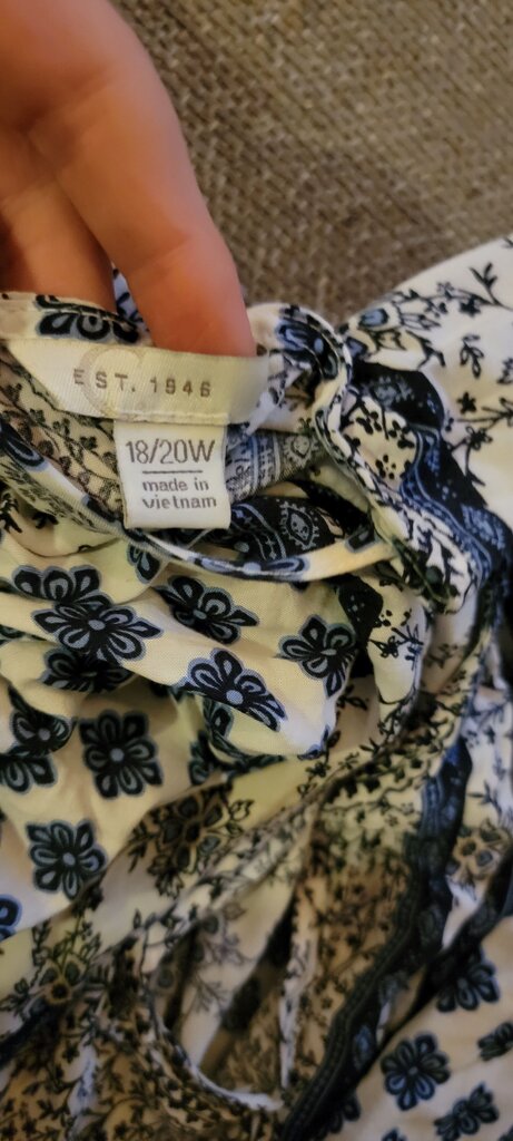 Floral Print Dress Size 18/20W