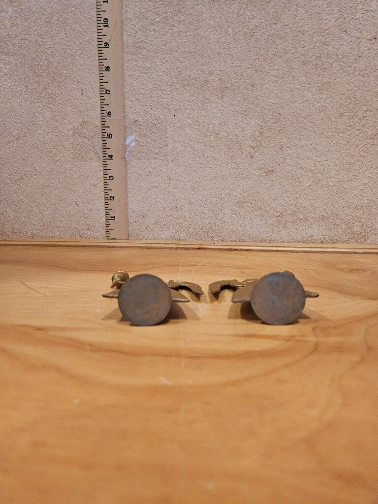 Vintage As Is Swedish Brass Angel Candle Holders Messing Engel Leuchter Kerzenständer Engel aus Messing