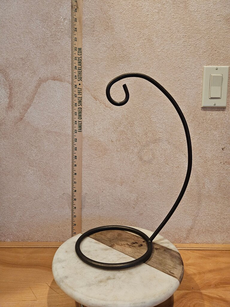 Banana Hanger Racks Fruit Displaying Storage Hook Holder Faux Wrought Iron Plant / terrarium / ornament Display Hanger Stand