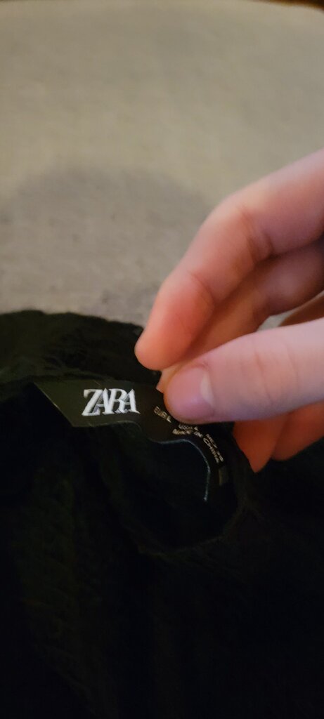 ZARA Black Lace Top
