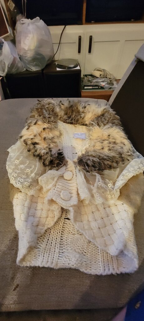 Romeo & Juliet Couture Cream Knitted Vest