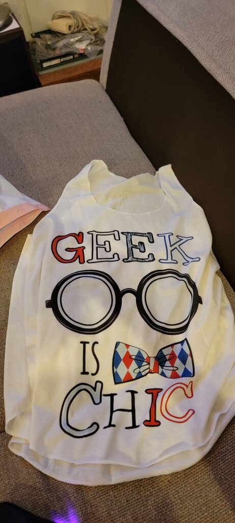 Geek is Chic Graphic Tank Top