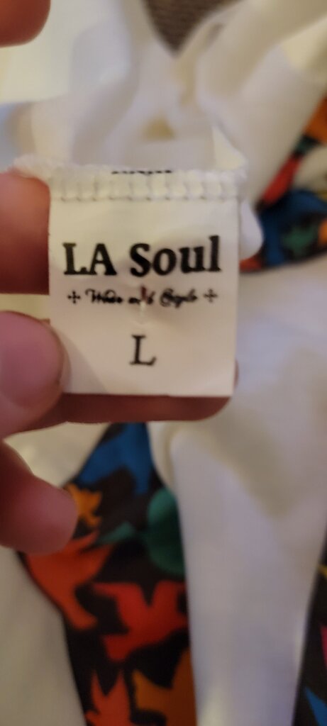 LA Soul Anchor Print Tank Top