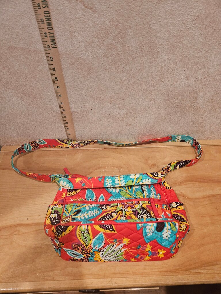 Colorful Quilted Crossbody Bag