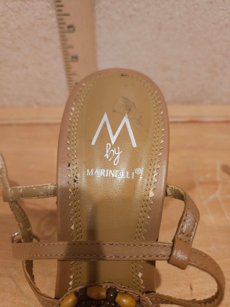 M by Marinelli Women's Sandals with Beaded Design