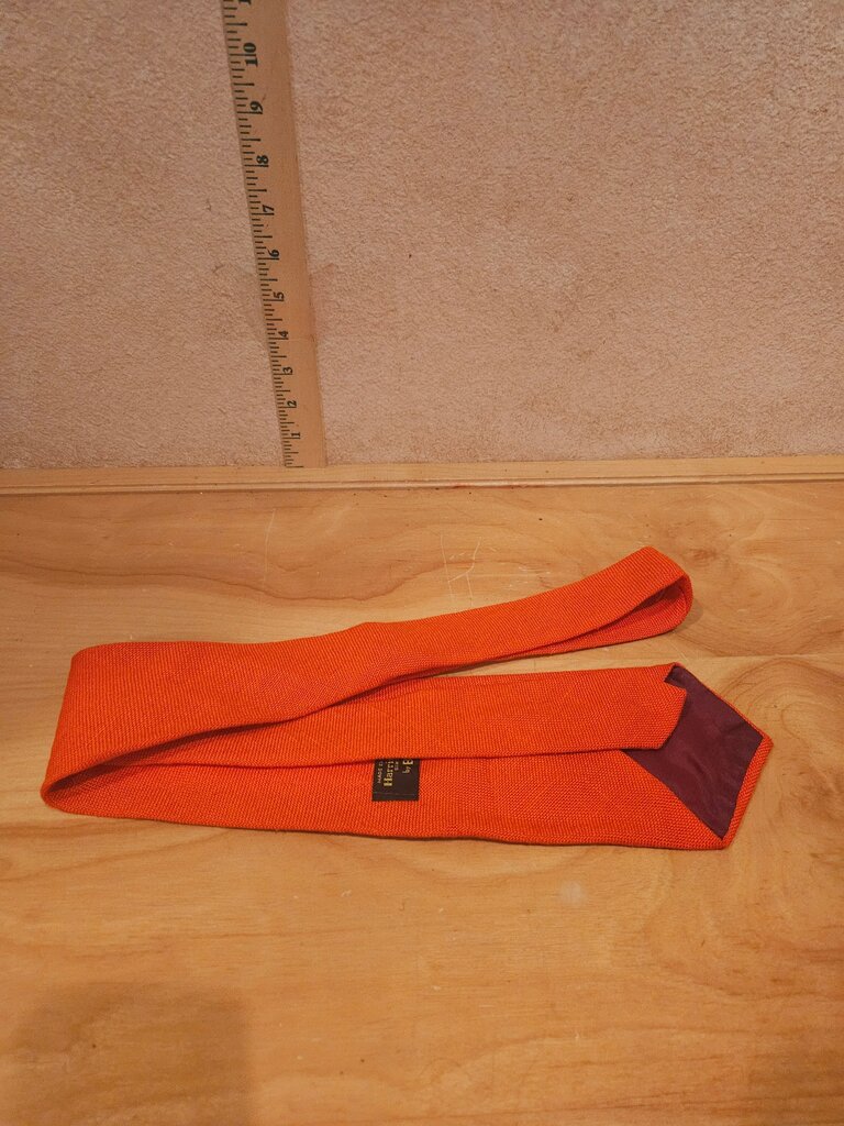 Burma Neck Tie in Bright Orange
