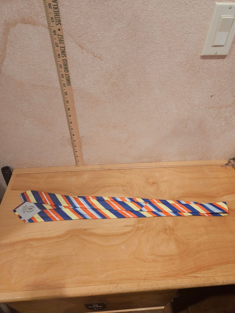 Striped Necktie by Bronzini