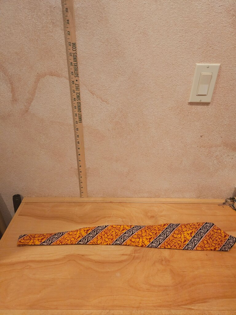 Vintage Frank Bros. Print Tie