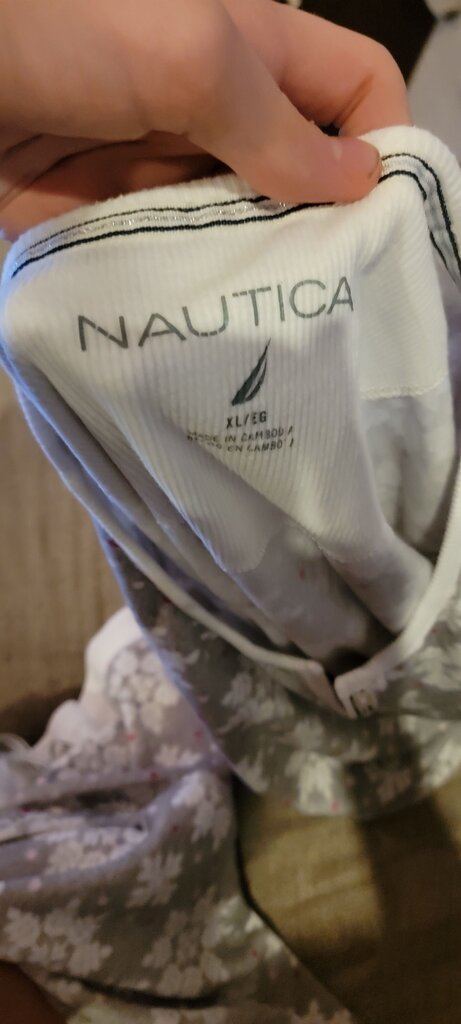 Nautica Floral Print Pajama Set
