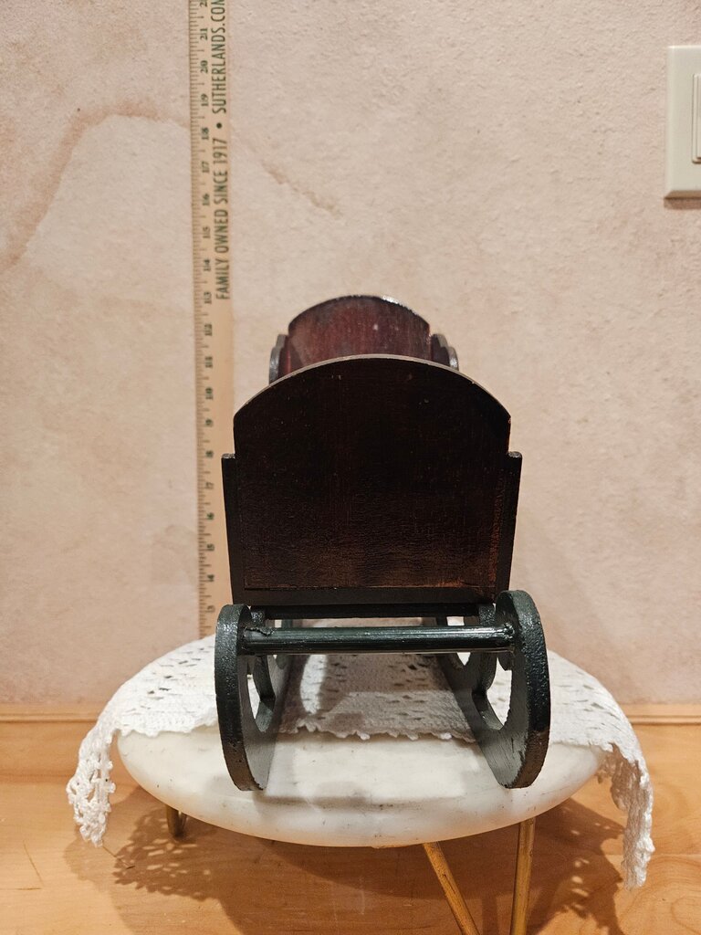 Wooden Toy Sleigh