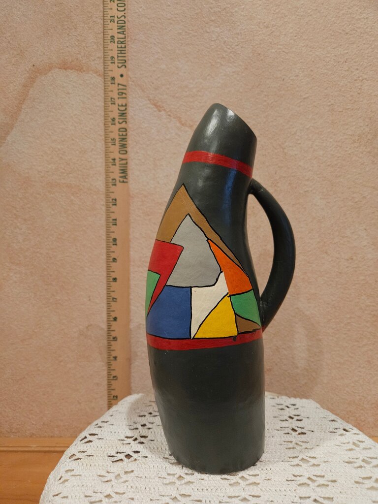 Handcrafted Colorful Ceramic Jug
