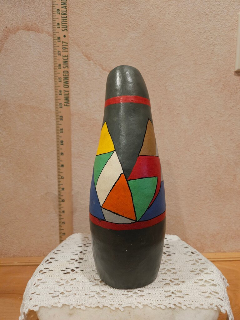 Handcrafted Colorful Ceramic Jug