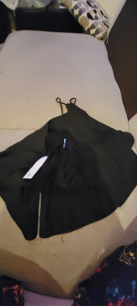 LUSH Black Spaghetti Strap Top