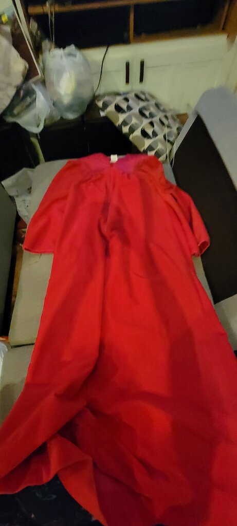 JC Penney Red Misses Robe