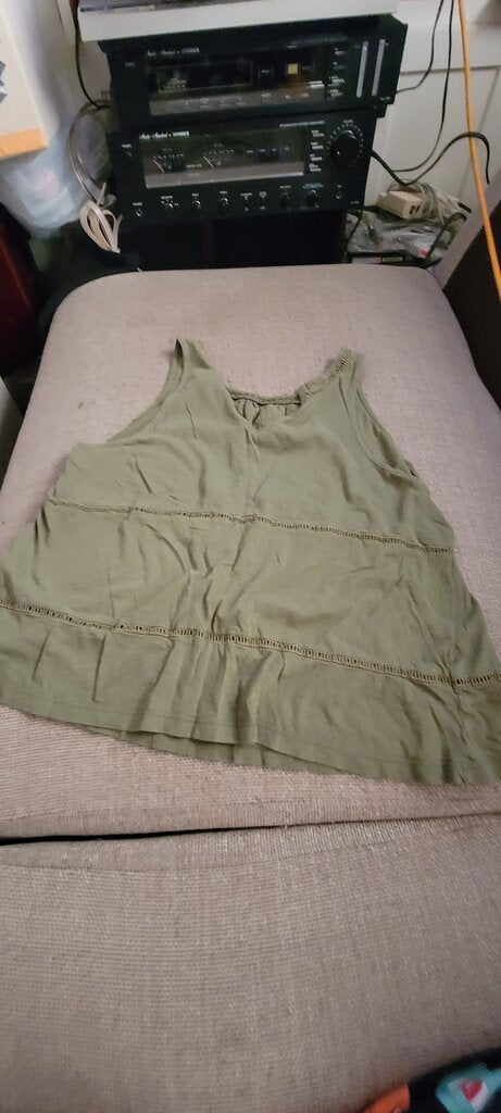 Old Navy Olive Green Tank Top