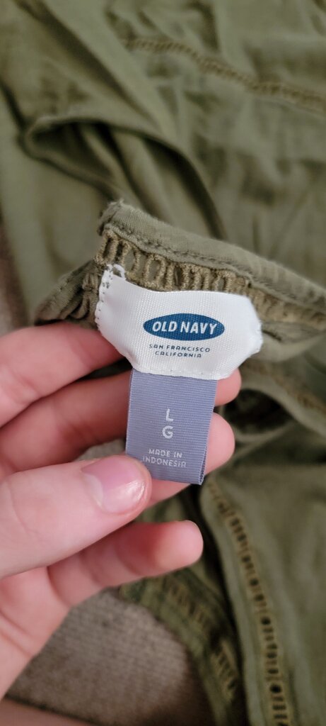 Old Navy Olive Green Tank Top