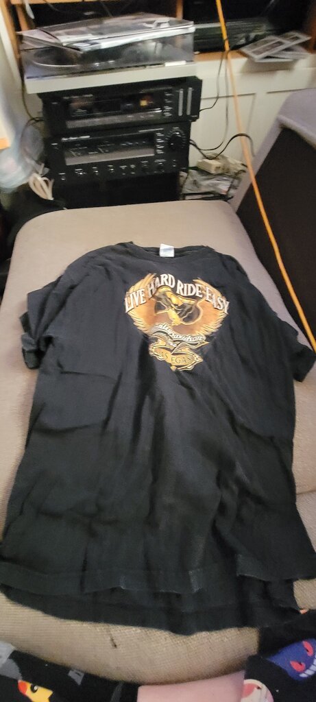 Harley-Davidson Live Hard Ride Easy T-Shirt