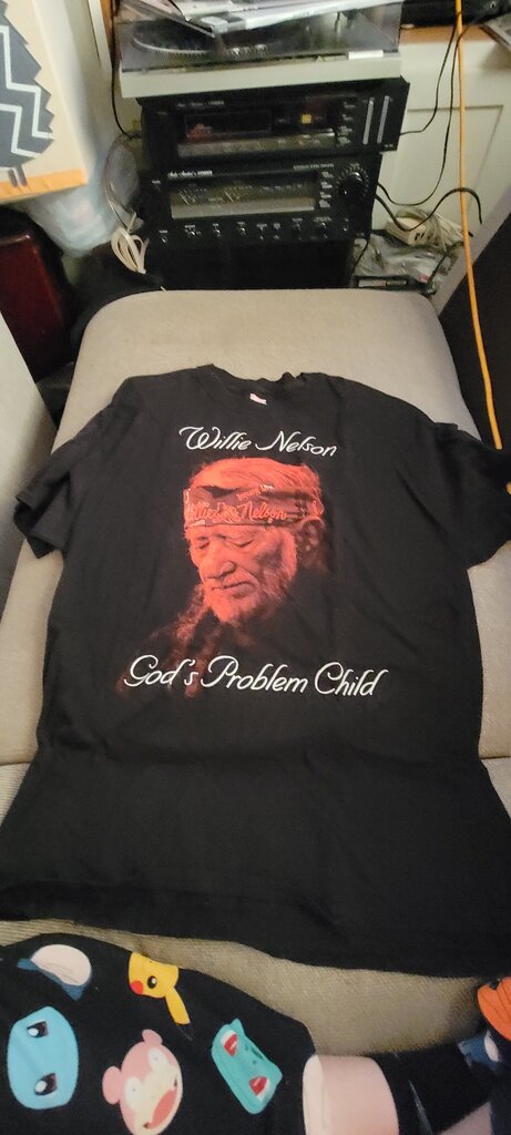 Willie Nelson God's Problem Child T-Shirt