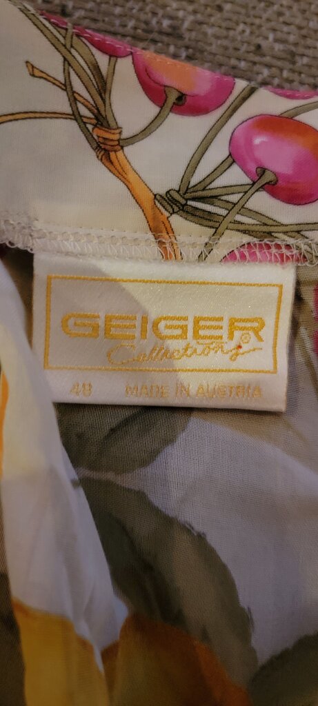 Geiger Floral Print Blouse