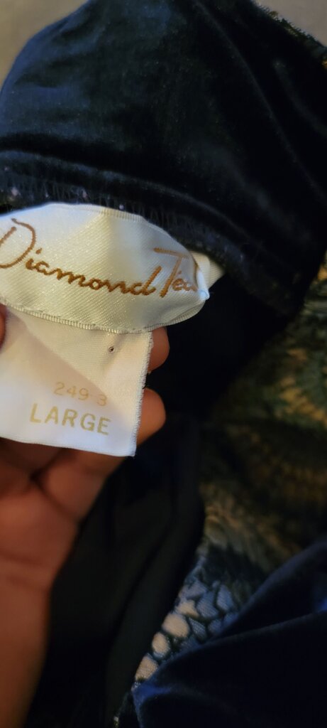 Diamond Tea Velvet Sleepwear Robe