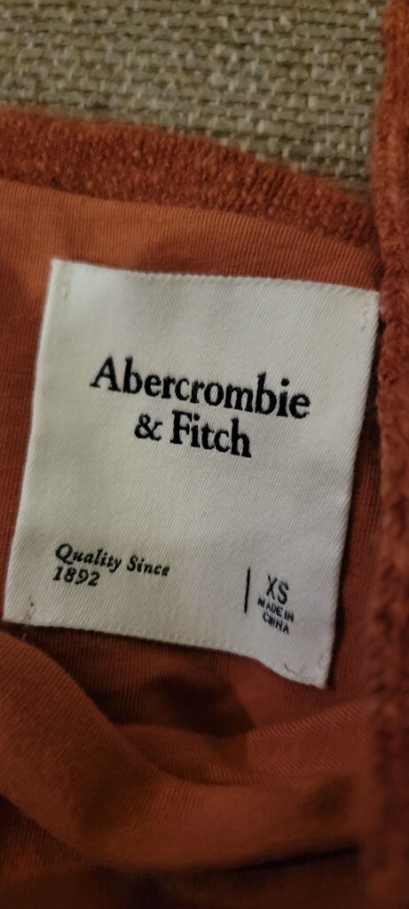 Abercrombie & Fitch Orange Knit Top
