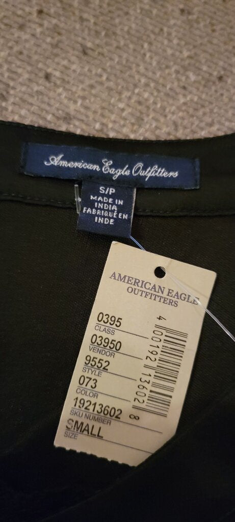 American Eagle Outfitters Women's Small Black Top