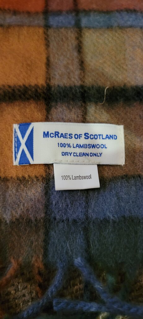 McRaes of Scotland Lambswool Scarf