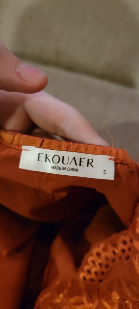 EKOUAER Women's Satin Sleep Dress