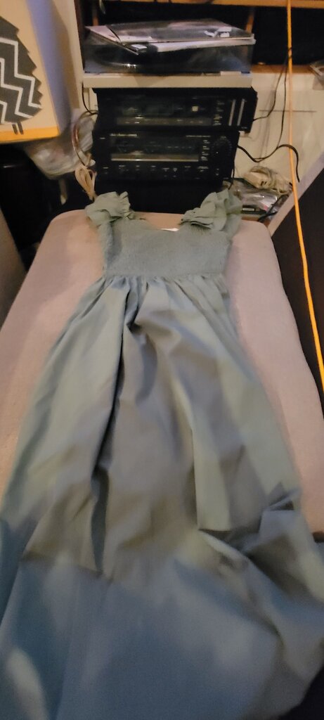 Everleigh Brooks Green Dress