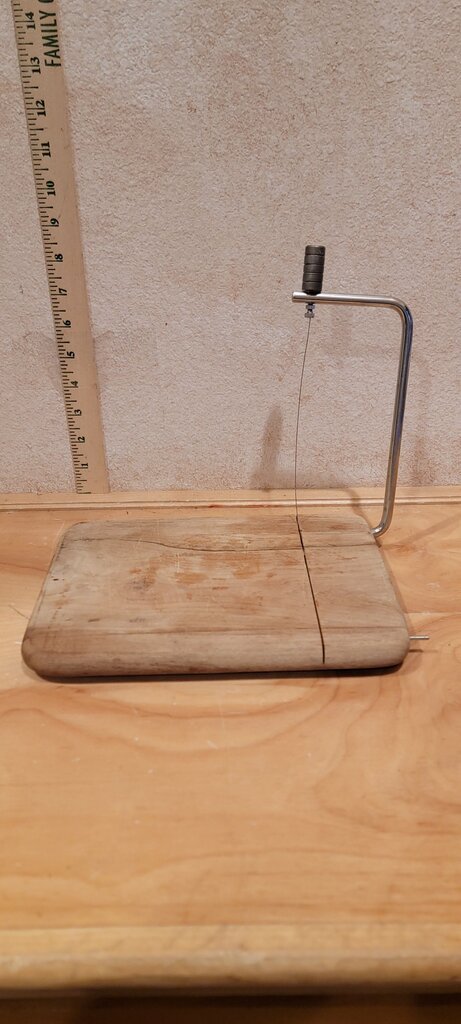 Vintage Danish Goodwood Teak Cheese Slicer Vintage Teak Cheeseboard Slicer display Farmhouse Chic
