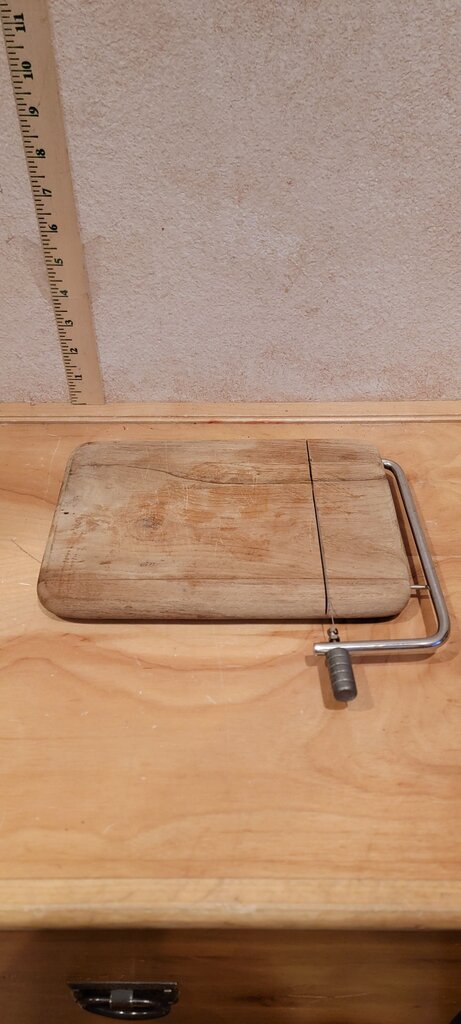 Vintage Danish Goodwood Teak Cheese Slicer Vintage Teak Cheeseboard Slicer display Farmhouse Chic