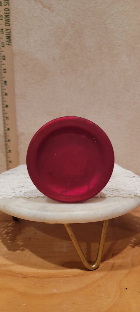 Red Mercury Interchangeable Pillar Taper Candle Holder Elegant Festive Tableware, holiday decor valentine's, Christmas