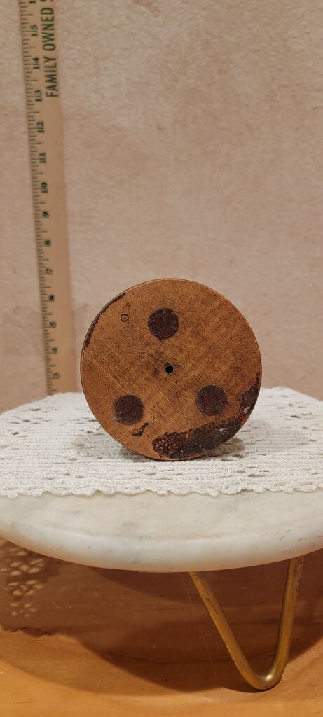 Vintage Wooden Candle Holder