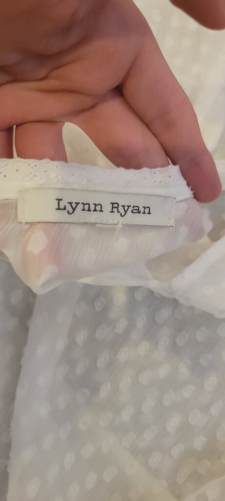 Lynn Ryan White Polka Dot Blouse