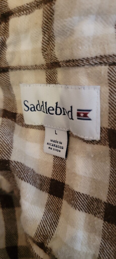 Saddlebrd Plaid Long Sleeve Shirt
