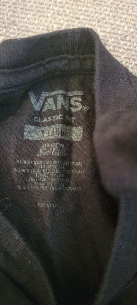 Vans Classic Fit Black T-Shirt