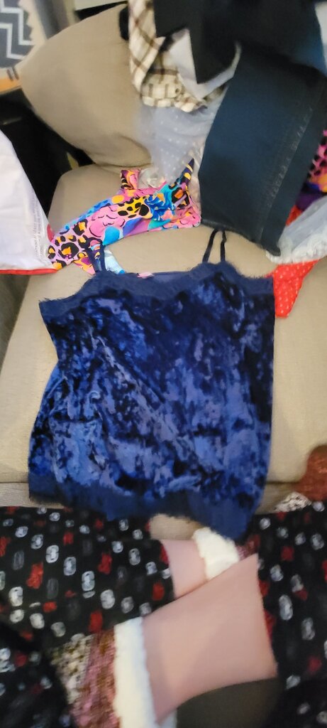 Velvet Camisole Top