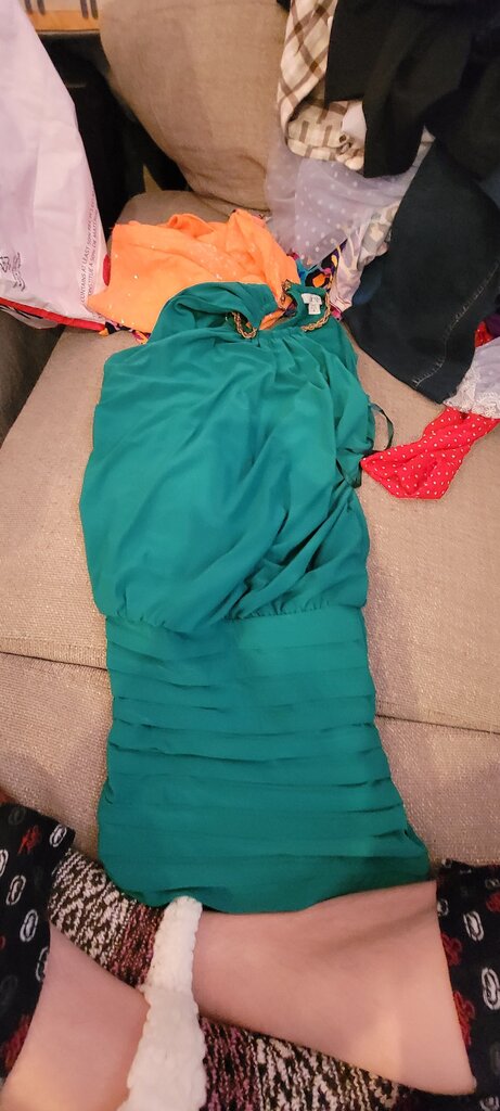 Cache Women's Green Dress