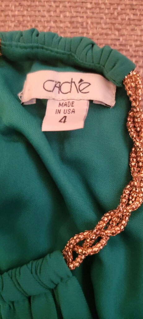 Cache Women's Green Dress