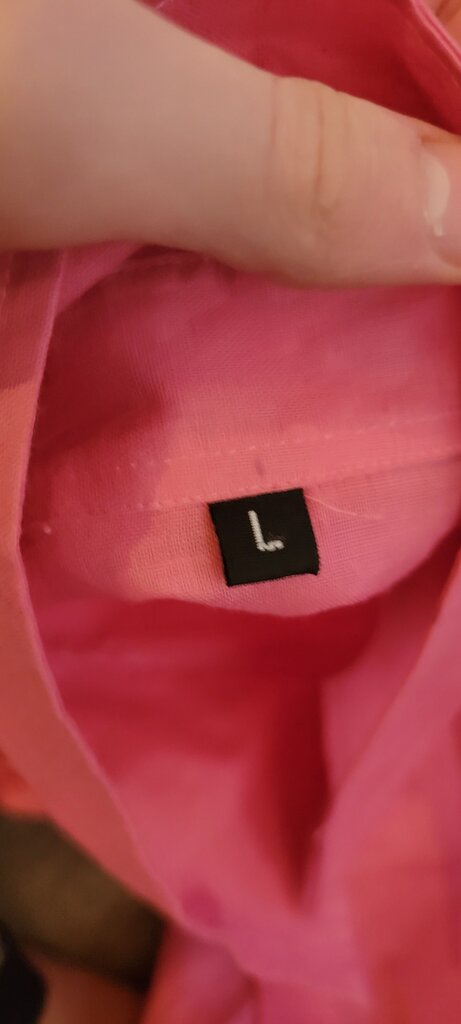 Pink Button-Up Shirt